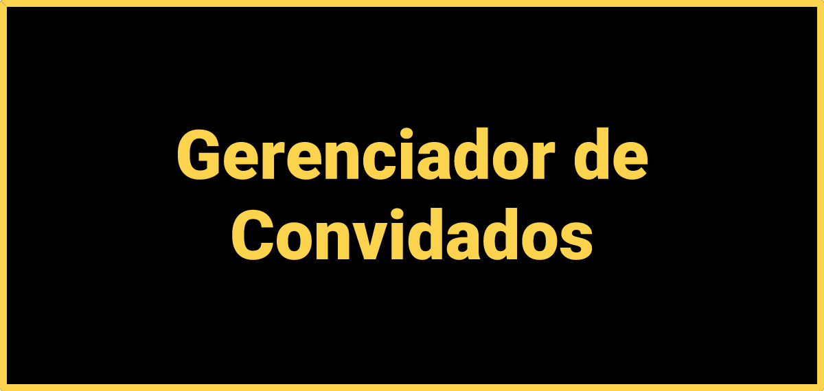 Gerenciador de Convidados