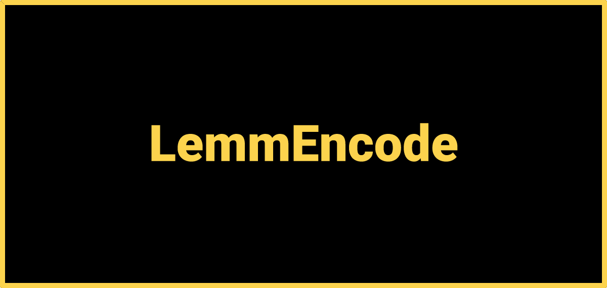 LemmEncode - Biblioteca de codificação de dados